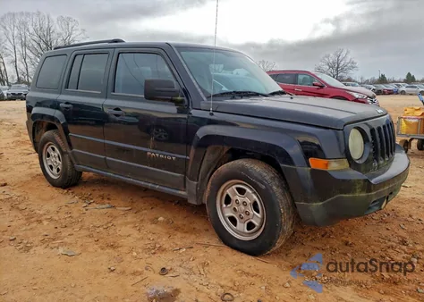 2012 Jeep Patriot Sport z USA, uszkodzony, nr VIN 1C4NJPBA3CD622879